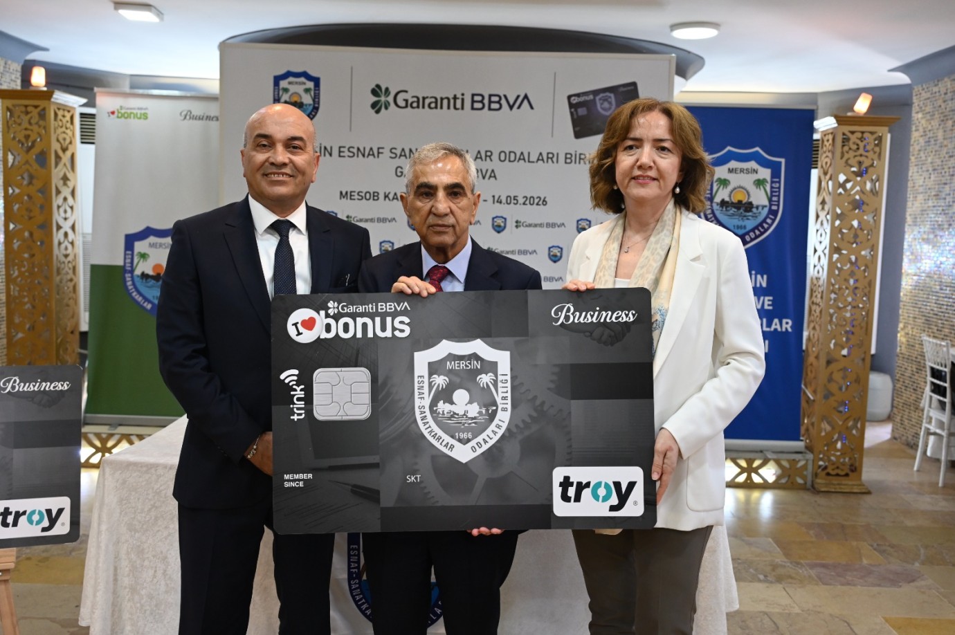 Garanti BBVA ile Mersin Esnaf ve Sanatkârlar Odaları Birliği’nden Mersinli İş Yerlerine Özel Güçlü İş Birliği