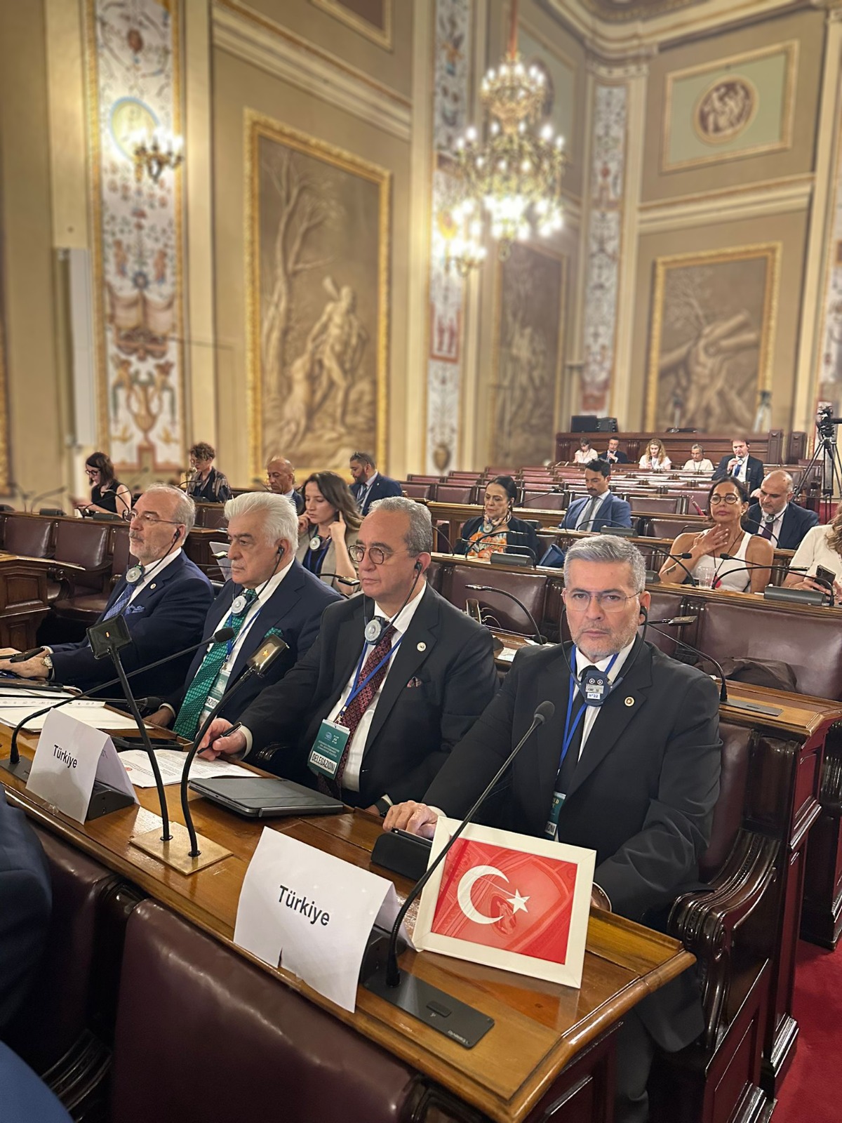 MHP’Lİ LEVENT UYSAL PALERMO’DA BARIŞ VE PARLAMENTER DİPLOMASİ VURGUSU YAPTI