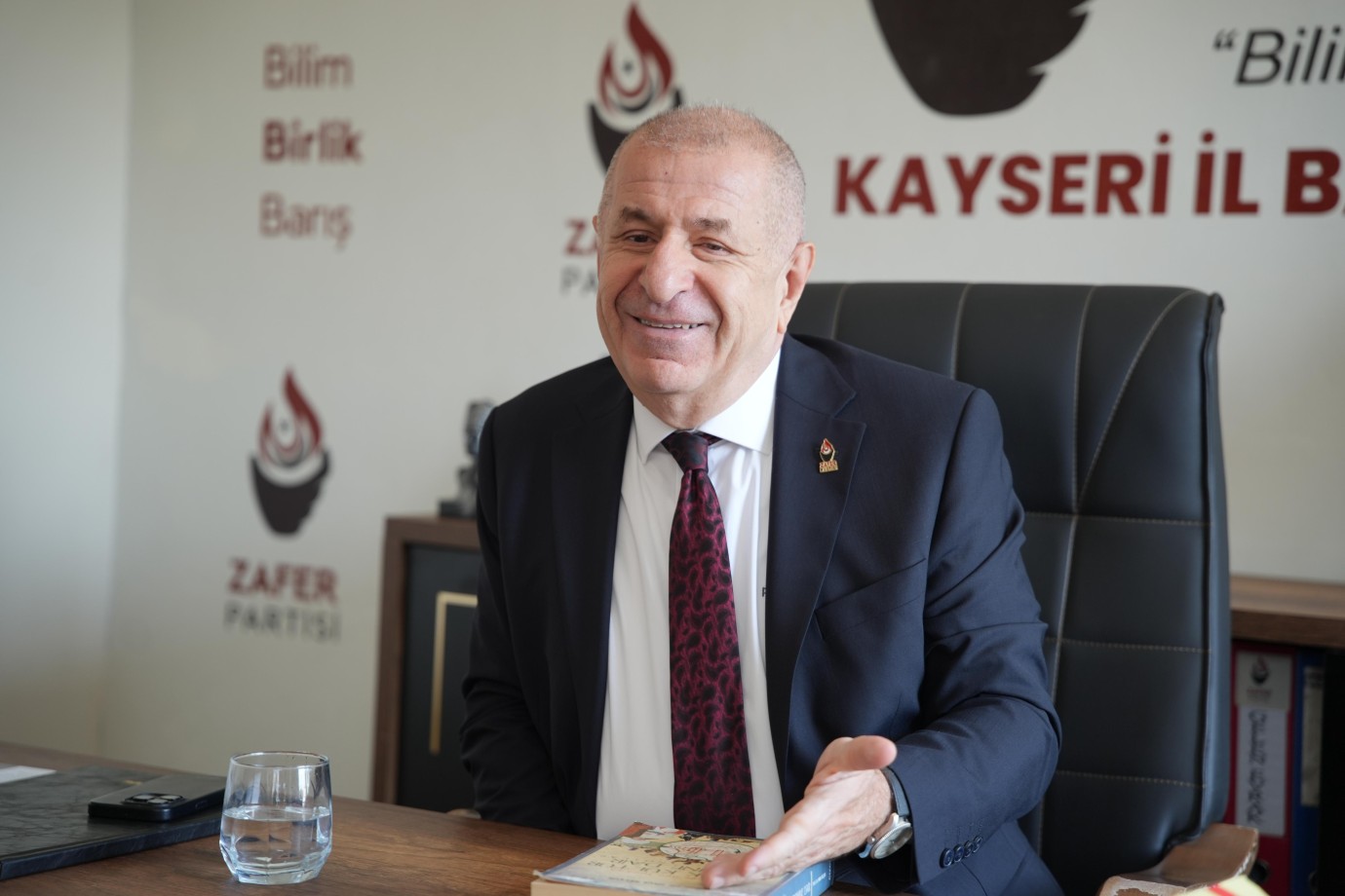 “ZAFER PARTİSİ TÜRKİYE'NİN HER YERİNDE OLDUĞU GİBİ KAYSERİ'DE DE YENİ TEŞKİLAT YAPISIYLA YÜKSELİŞİNİ SÜRDÜRÜYOR”
