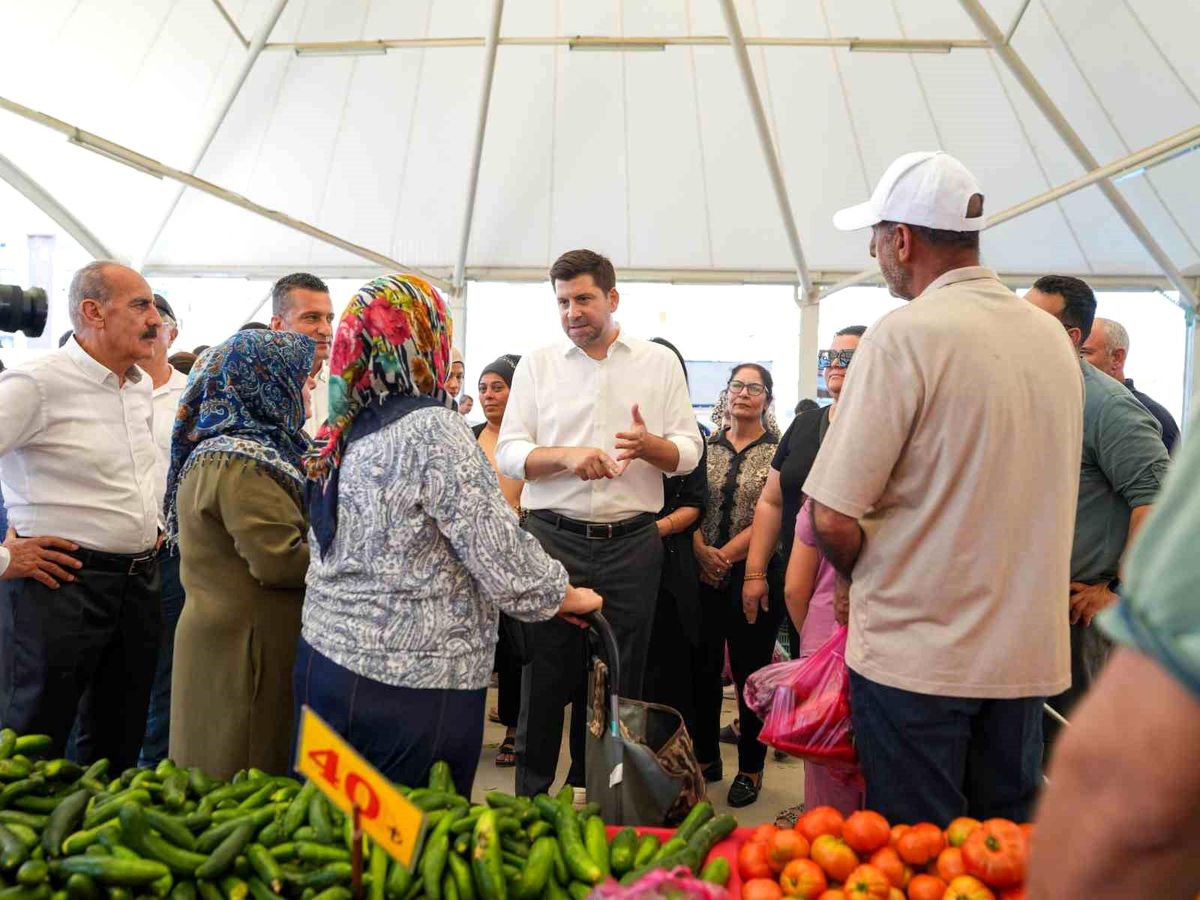 Tarsus'ta atıl pazar yeniden hizmete açıldı