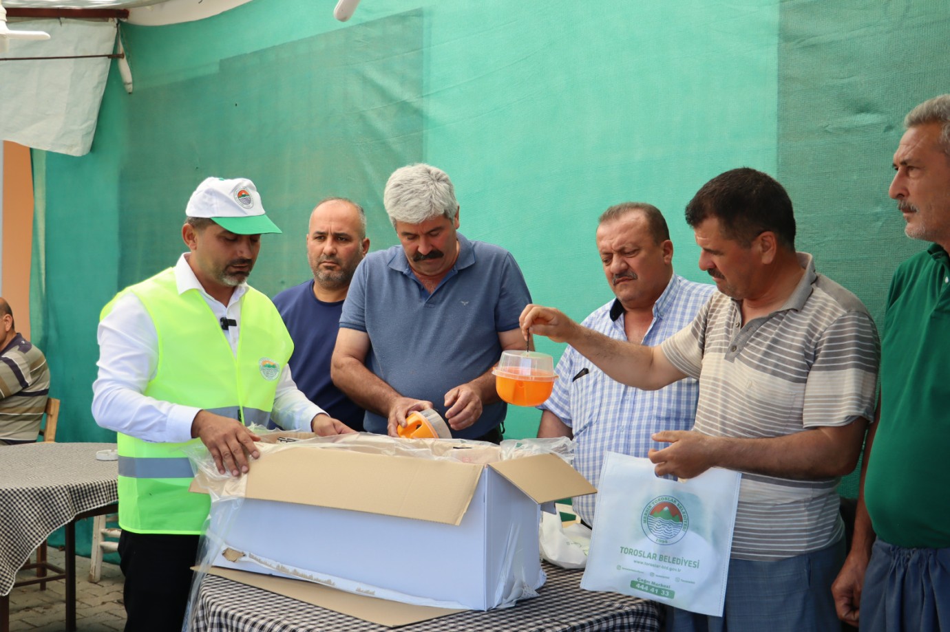 TOROSLAR BELEDİYESİNİN TOHUM DESTEĞİ İLK HASADINI VERDİ