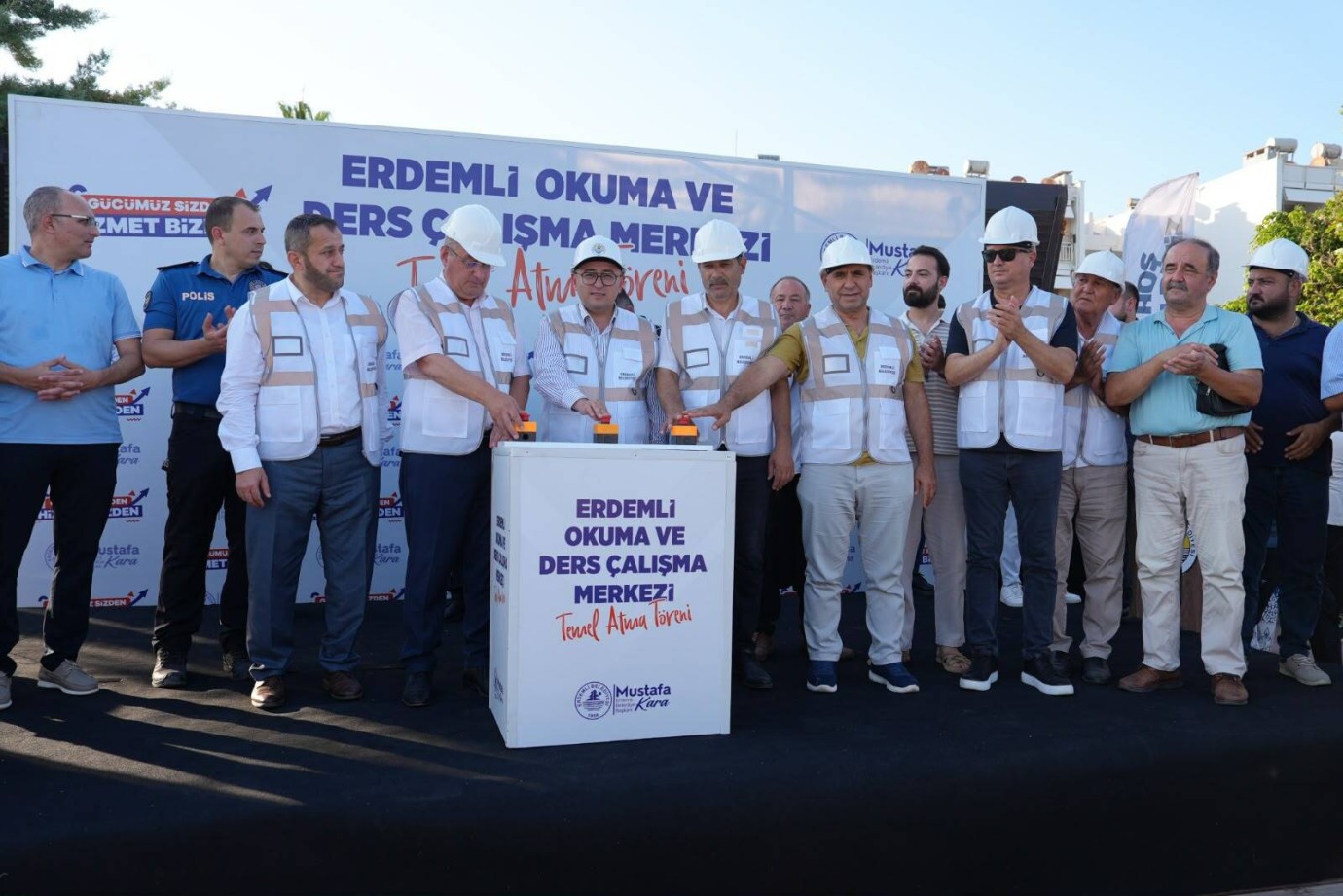 Erdemli Okuma ve Ders Çalışma Merkezi’nin Temeli Atıldı