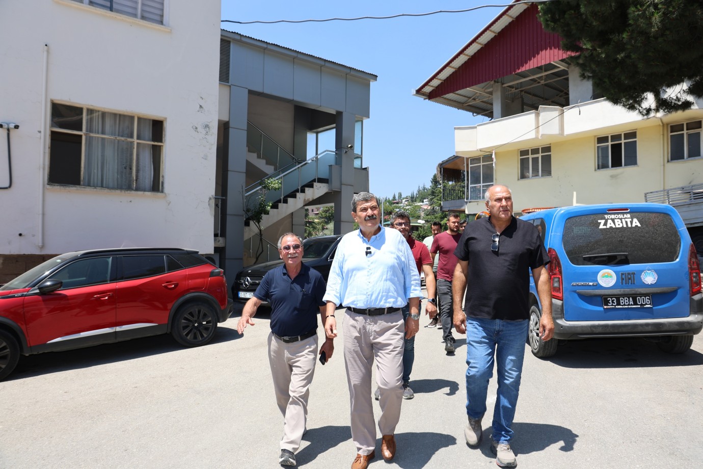 BAŞKAN YILDIZ GÖZNE’DE İNCELEMELERDE BULUNDU