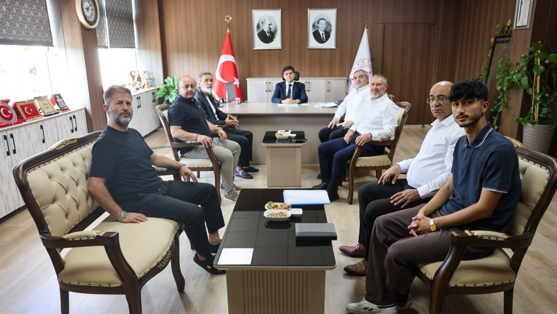 ÖZDEMİRCİ'Yİ MAKAMINDA ZİYARET ETTİ