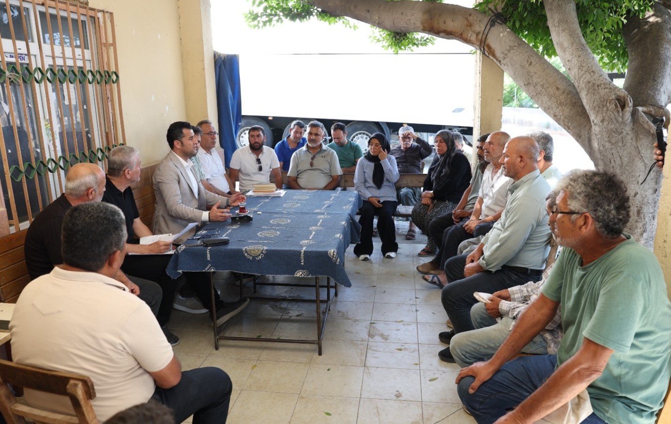 Beşikçi, Civanyaylağı Mahallesi'ni Ziyaret Etti