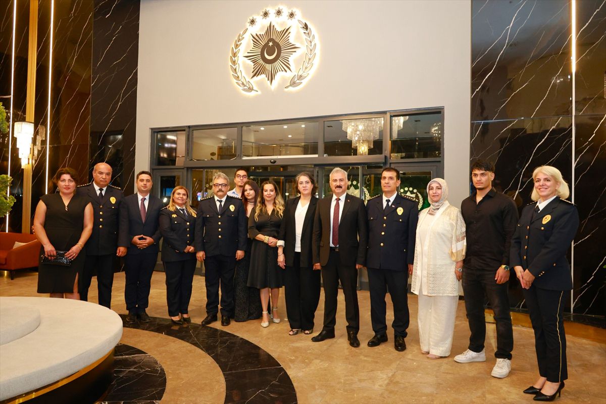 Mersin Emniyet Müdürü'nden Terfi Töreni