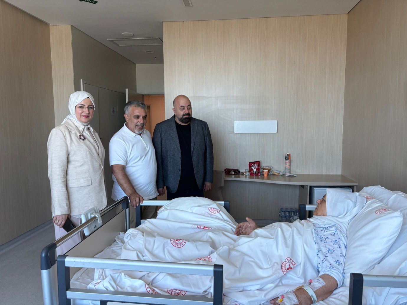Oğuz Karadadaş’dan Hatice Yıldırım’a ziyaret