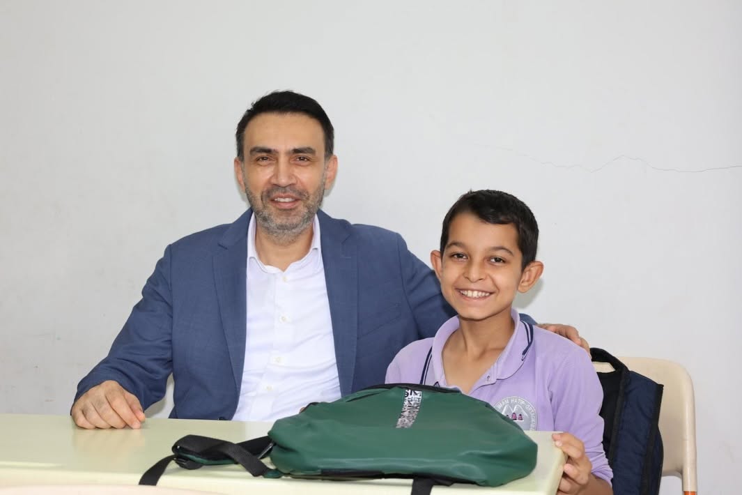 BAŞKAN ALDEMİR, ÖĞRENCİLERİN YENİ EĞİTİM YILI HEYECANINA ORTAK OLDU