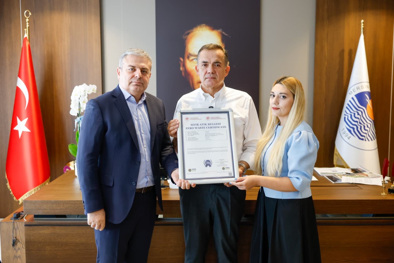 Yenişehir’in bütüncül atık sistemi tescillendi
