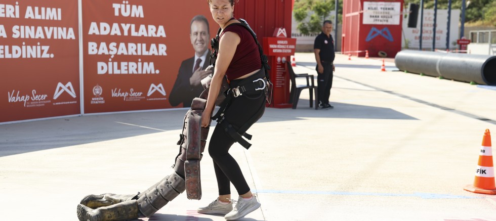 MERSİN İTFAİYESİ’NDE İTFAİYE ERİ ALIMI SINAVLARI TAMAMLANDI