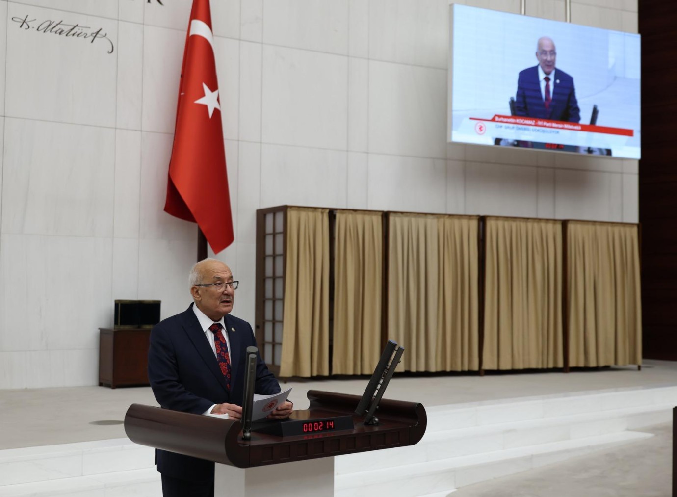 Burhanettin Kocamaz  İYİ Parti Genel Başkan Yardımcısı Mersin Milletvekili