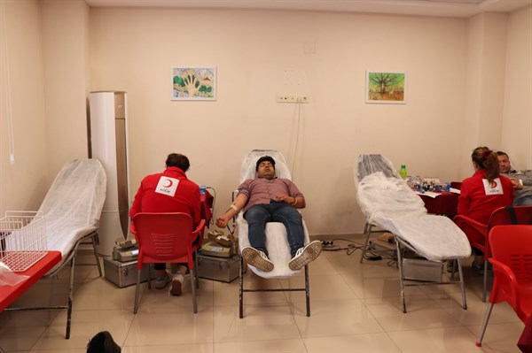 Erdemli’de kan bağışı kampanyası