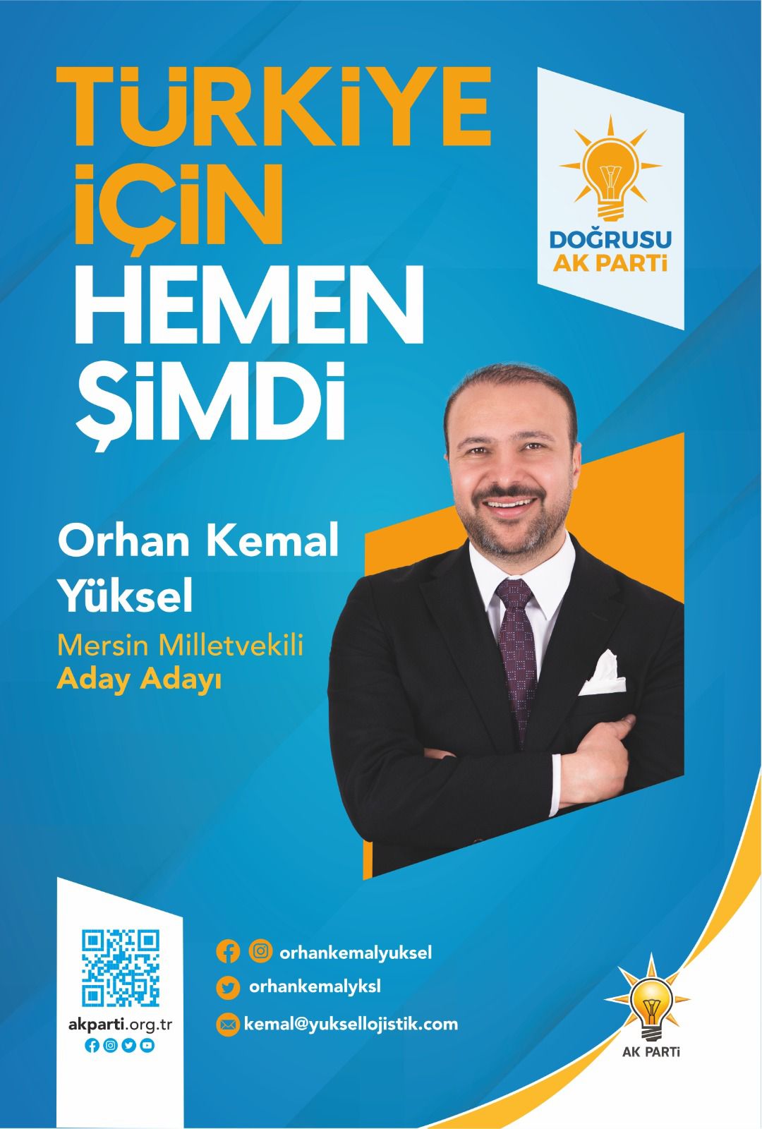 Orhan Kemal Yüksel'in aday adaylığı başvurusu gerçekleştirildi.