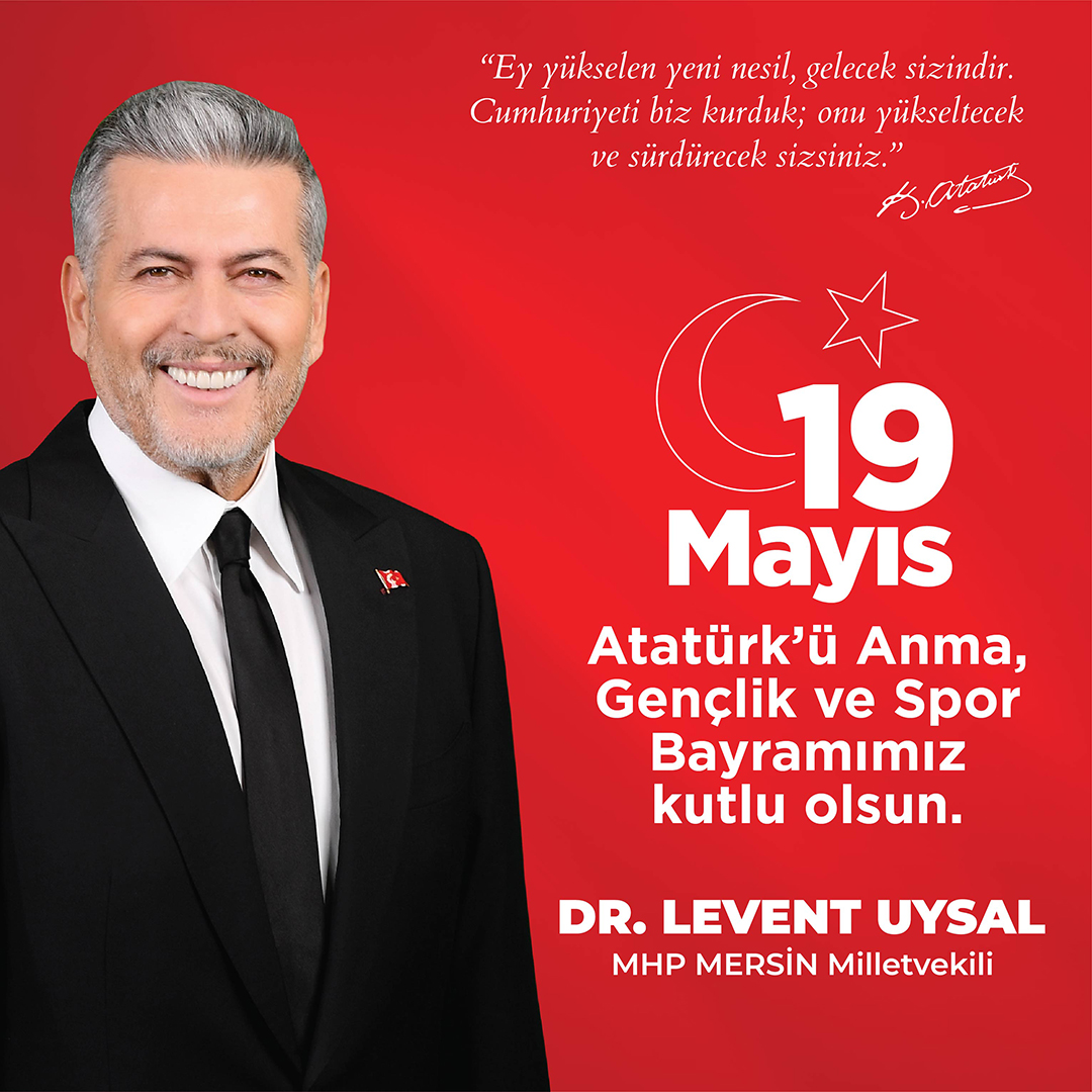 Dr.Levent Uysal 19 Mayıs ilanı